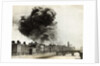 View of Smoke Coming from Damaged Building in Dublin by Anonymous