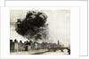 View of Smoke Coming from Damaged Building in Dublin by Anonymous