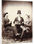 Men Playing Card Game by Anonymous
