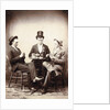 Men Playing Card Game by Anonymous