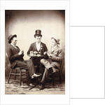 Men Playing Card Game by Anonymous