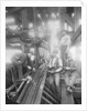 Workmen on the Brooklyn Bridge by Anonymous
