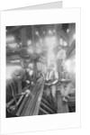 Workmen on the Brooklyn Bridge by Anonymous