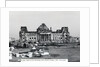 Exterior View of Ruins at The Reichstag in West Berlin by Anonymous