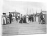 People Strolling on Boardwalk by Anonymous