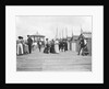 People Strolling on Boardwalk by Anonymous