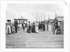 People Strolling on Boardwalk by Anonymous