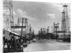 Texas Oil Well Town by Anonymous