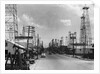 Texas Oil Well Town by Anonymous