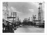 Texas Oil Well Town by Anonymous