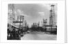 Texas Oil Well Town by Anonymous