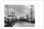 Texas Oil Well Town by Anonymous