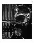 Vintage Automobile Headlight and Grill by Anonymous