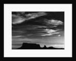 Mesa Silhouette at Sunset by Anonymous