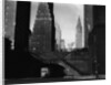 Trolley Car Beneath a Bridge by Anonymous