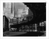 Elevated Rail Curving Beneath Manhattan Buildings by Anonymous