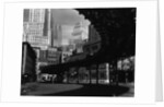Elevated Rail Curving Beneath Manhattan Buildings by Anonymous