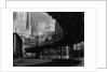 Elevated Rail Curving Beneath Manhattan Buildings by Anonymous