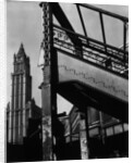 Iron Railed Stairway, Manhattan, 1944 by Anonymous