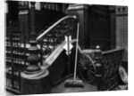 Stairway With Broom, Manhattan, 1945 by Anonymous