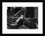 Stairway With Broom, Manhattan, 1945 by Anonymous