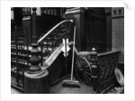 Stairway With Broom, Manhattan, 1945 by Anonymous