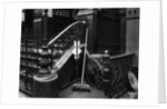 Stairway With Broom, Manhattan, 1945 by Anonymous