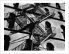 Fire Escapes and Shadows, New York, 1944 by Anonymous