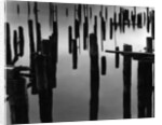 Piles in Fog, 1968 by Anonymous