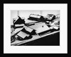 Snow Covered Buildings by Anonymous