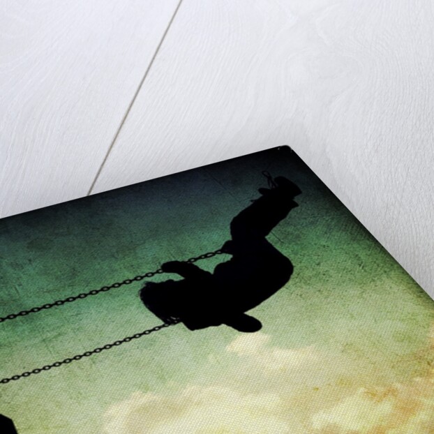 Feet in air by Janine Graf