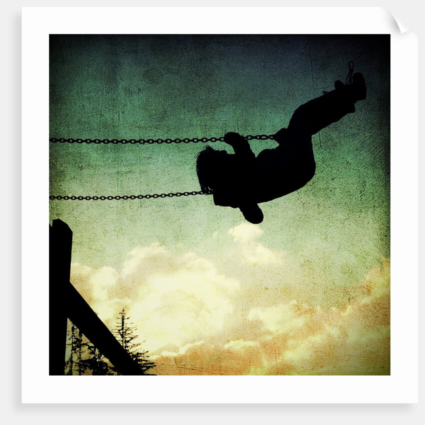 Feet in air by Janine Graf