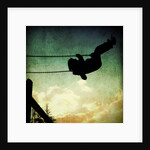 Feet in air by Janine Graf