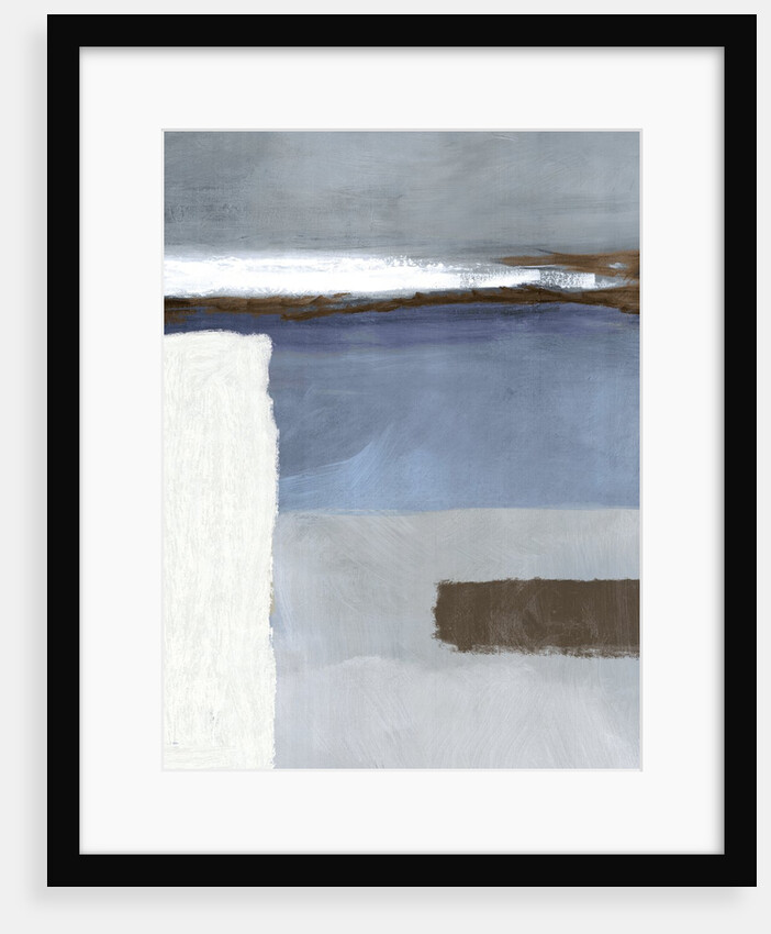 Rectangles Blue Gray by Anonymous