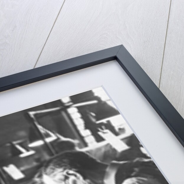 Newspaper composing room 1940s by Associated Newspapers