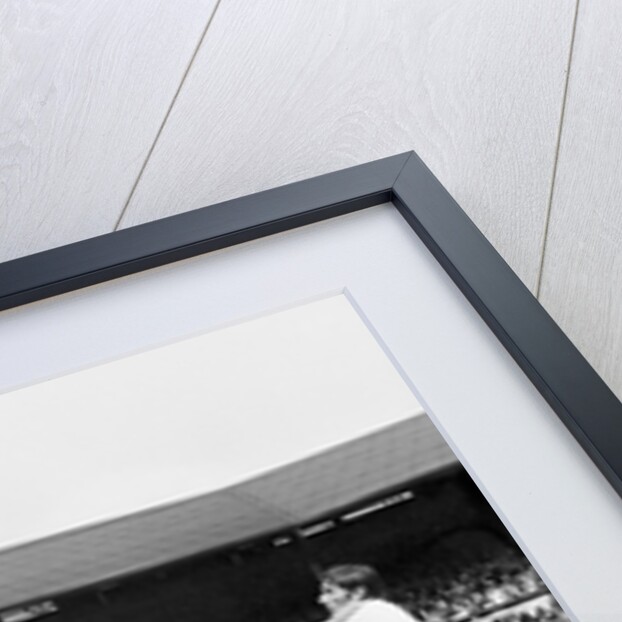 Ilie Nastase argues with the umpire by Associated Newspapers