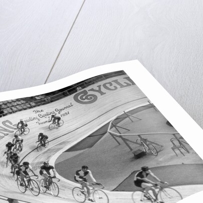 Cycling at Wembley 1936 by Associated Newspapers