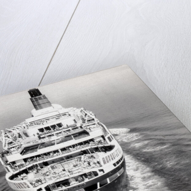 The ocean lines theQE2 at sea by Associated Newspapers