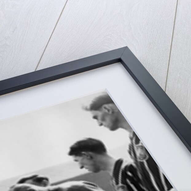 Prince Philip meeting members of Manchester City team by Associated Newspapers