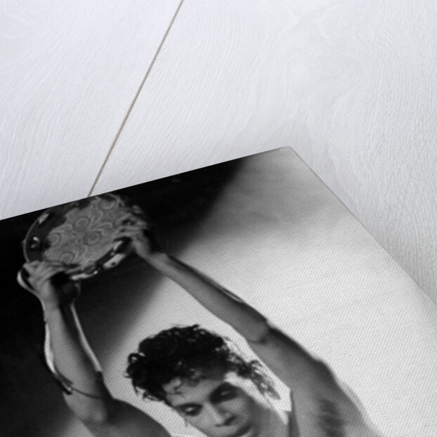 Prince with tambourine by Associated Newspapers