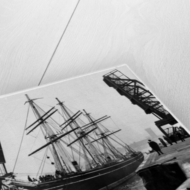 The Cutty Sark at Millwall by Associated Newspapers