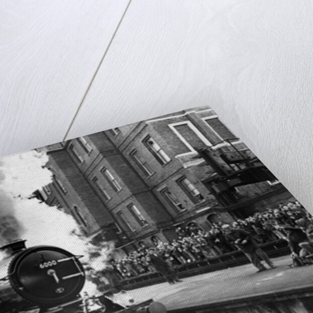 Steam train at Paddington by Associated Newspapers