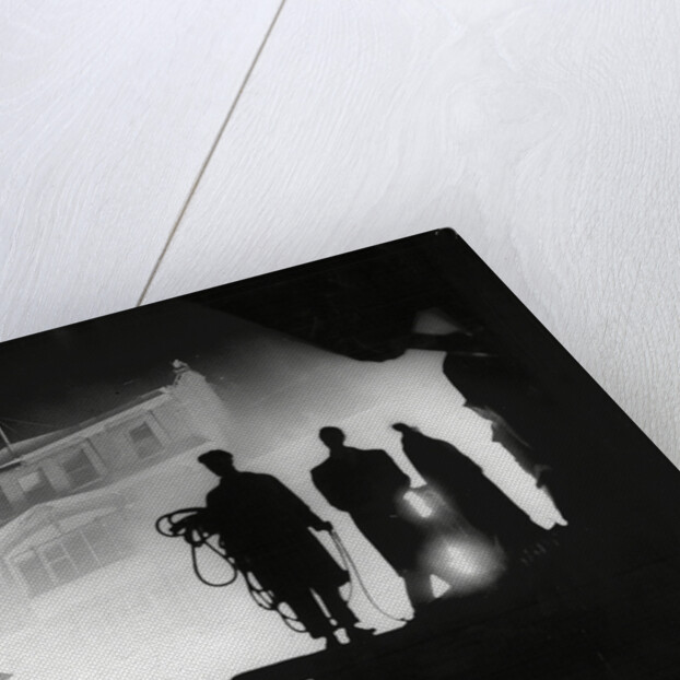 Rescuers in Soho London by Associated Newspapers