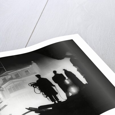 Rescuers in Soho London by Associated Newspapers