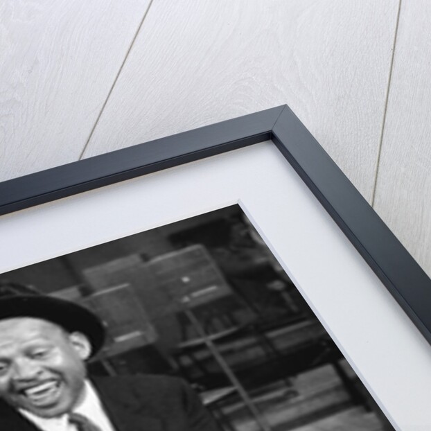 Lionel Hampton on drums by Associated Newspapers