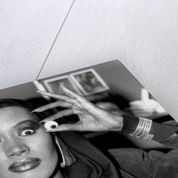 Grace Jones is all eyes by Associated Newspapers