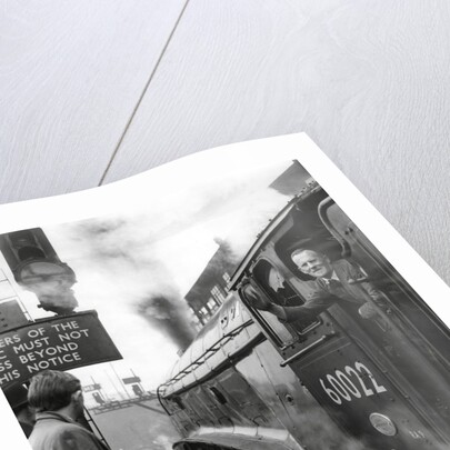 On the footplate of the Mallard by Associated Newspapers