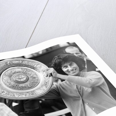 Virginia Wade, tennis player by Associated Newspapers