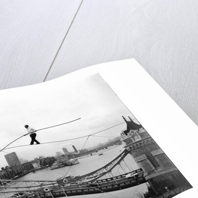 Tightrope Walker by Associated Newspapers