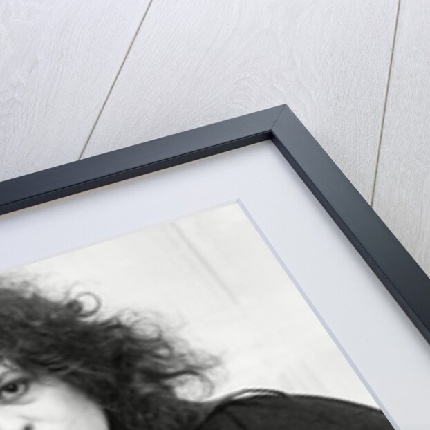 Marc Bolan with a cup of tea by Associated Newspapers